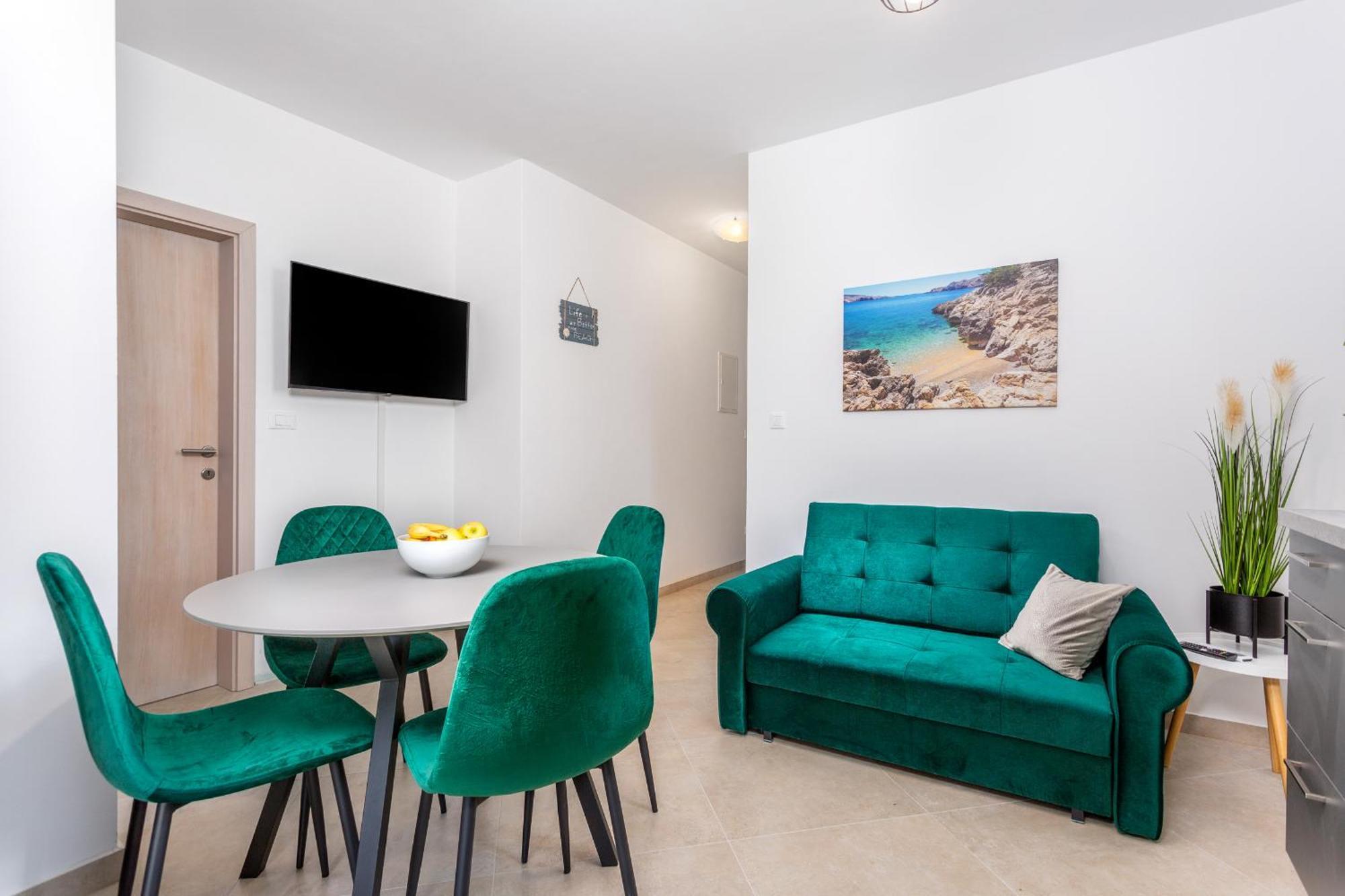 Divine Apartments Baška Kültér fotó