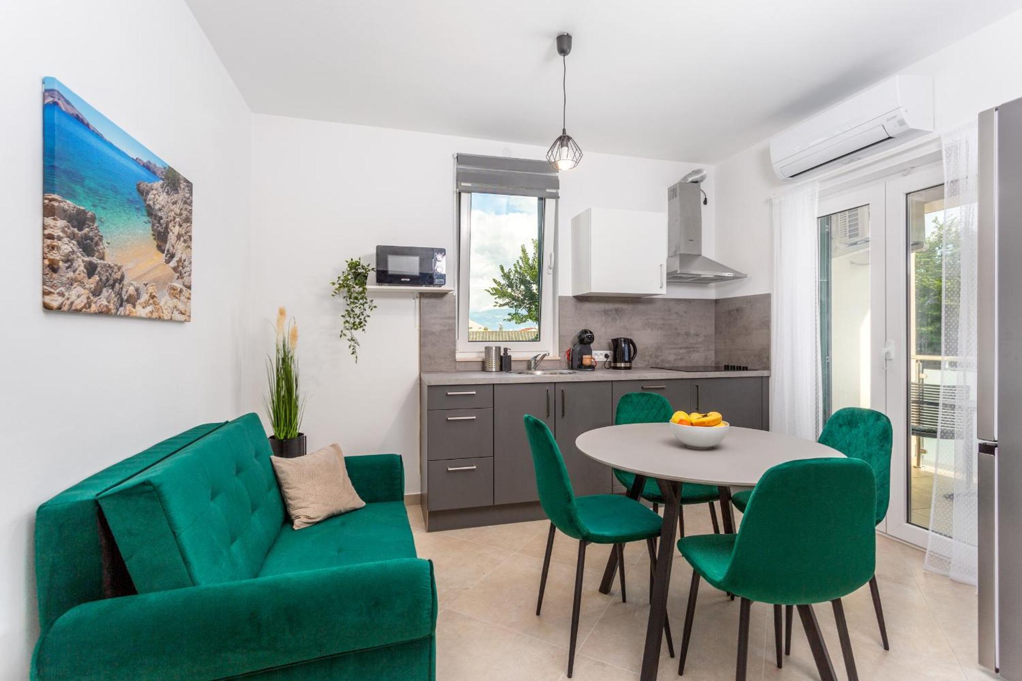 Divine Apartments Baška Kültér fotó